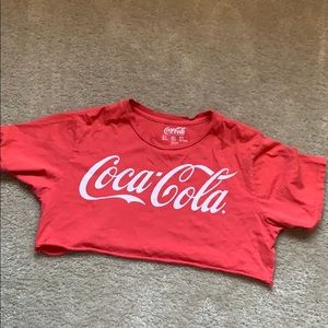 Coco-cola crop top
